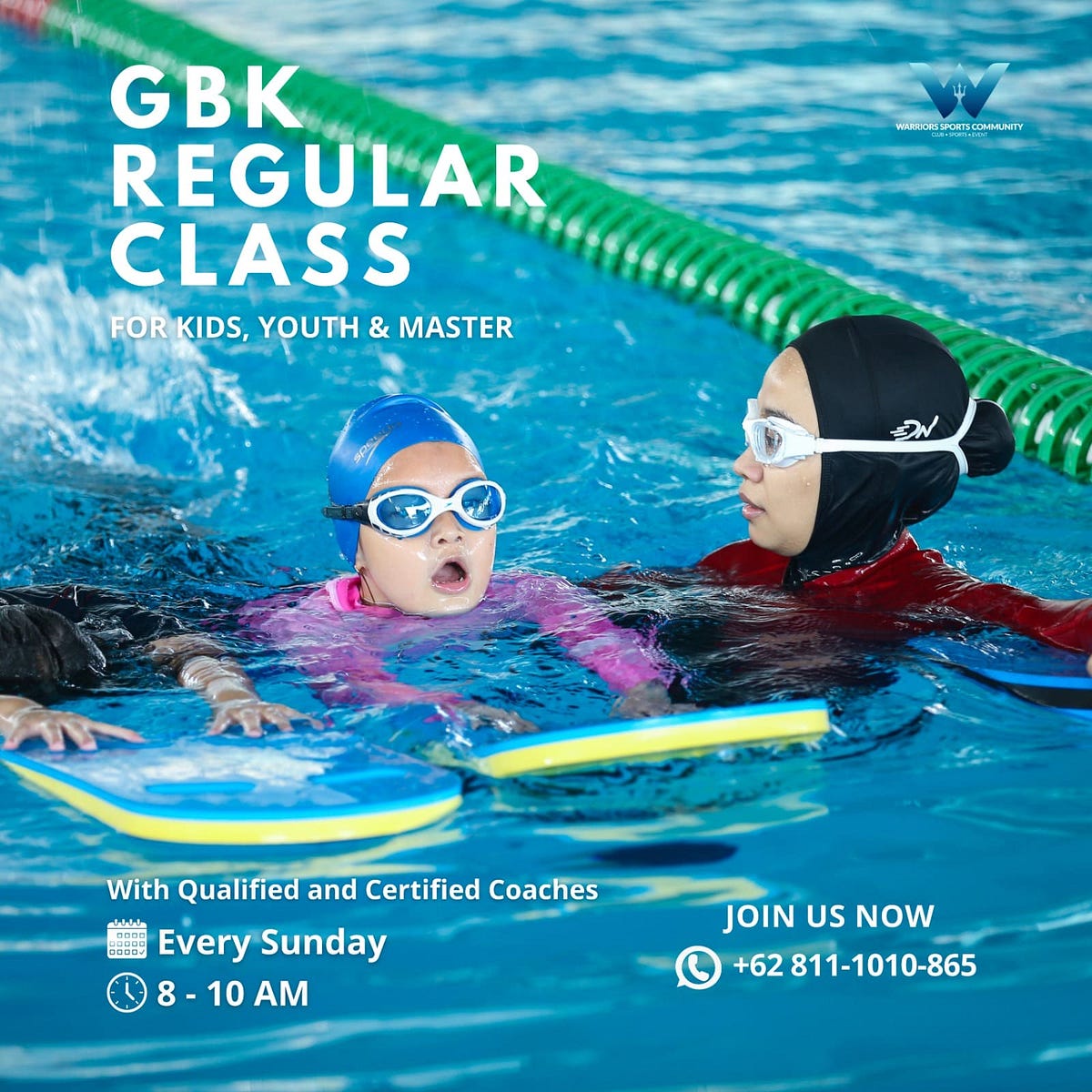 TLP/WA 0811 1010 865 Info Kursus Renang Terdekat Anak di Stadion