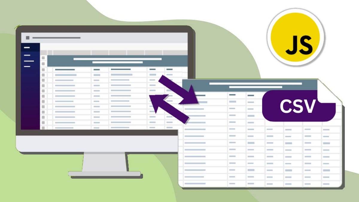 How to Import and Export CSV Files Using JavaScript | by MESCIUS inc ...