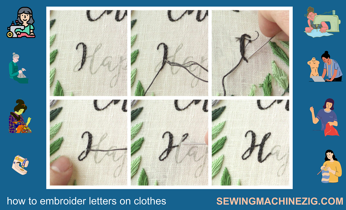 How To Embroider Without a Hoop Best Methods (2023) — SewingMachineZig