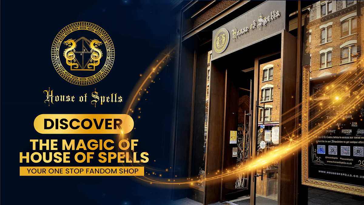 Enter a World of Magic: Explore Harry Potter Merch at House of Spells, by  Houseofspells