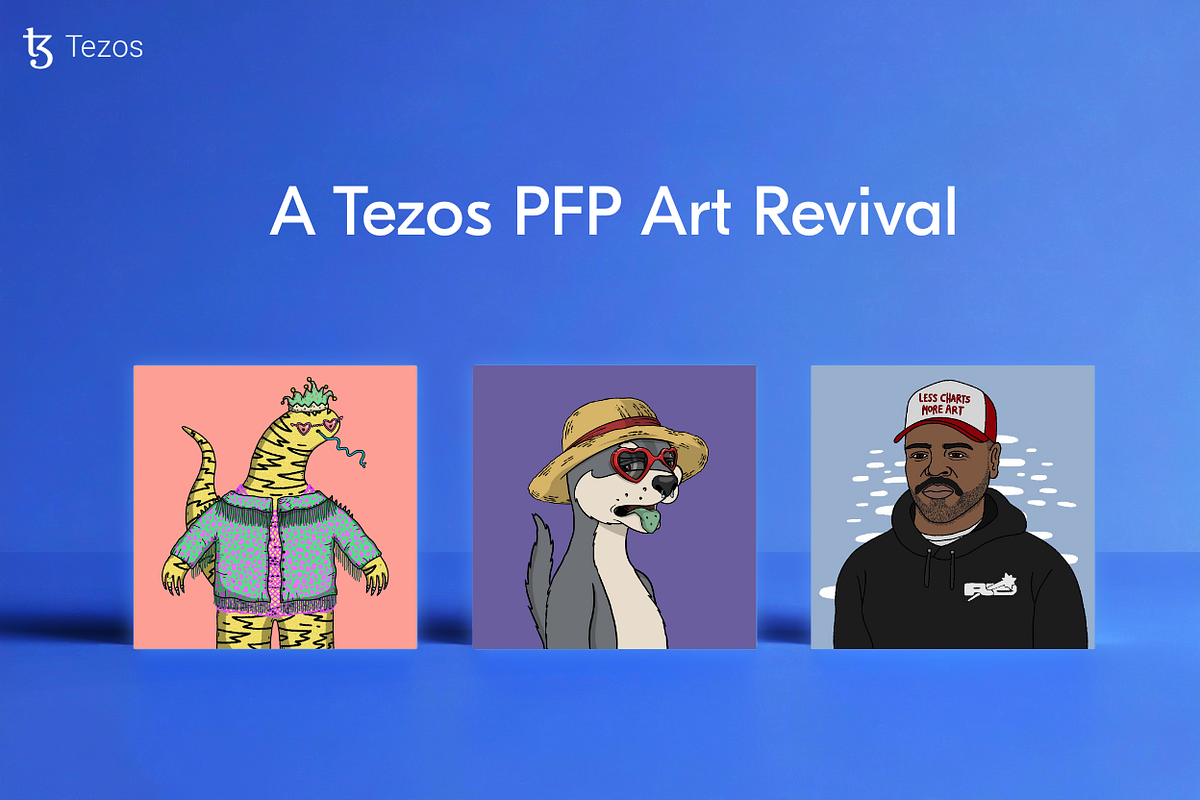 A Tezos PFP Art Revival. The history and significance of profile… | by  Yoeshi Labs | Tezos Commons