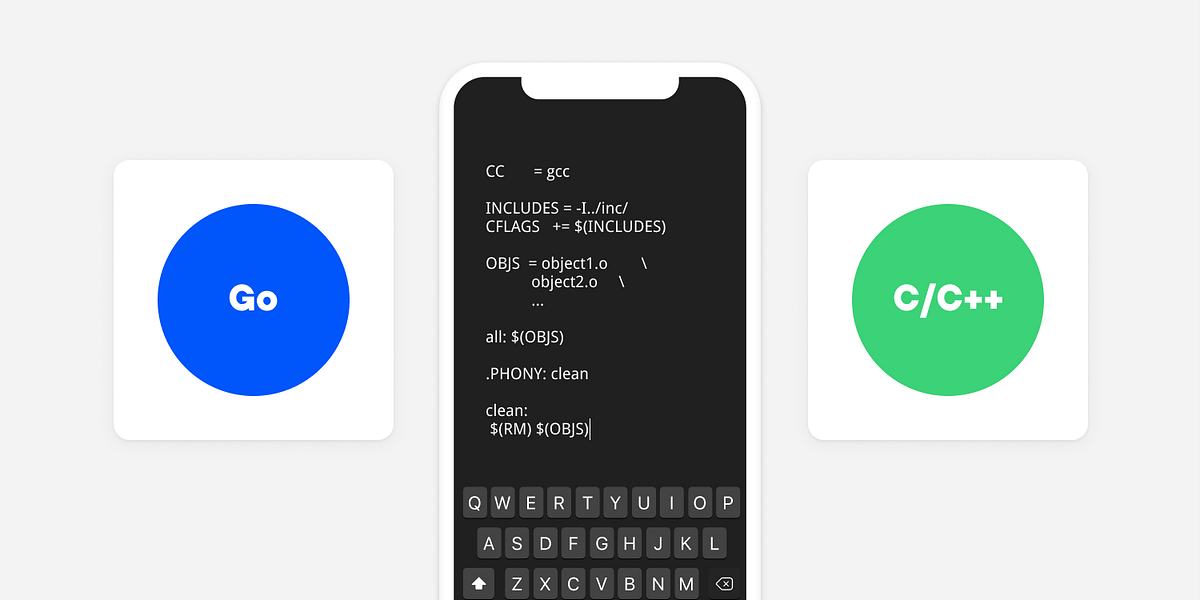 Integrating libraries written in C/C++ and Go to an iOS project by