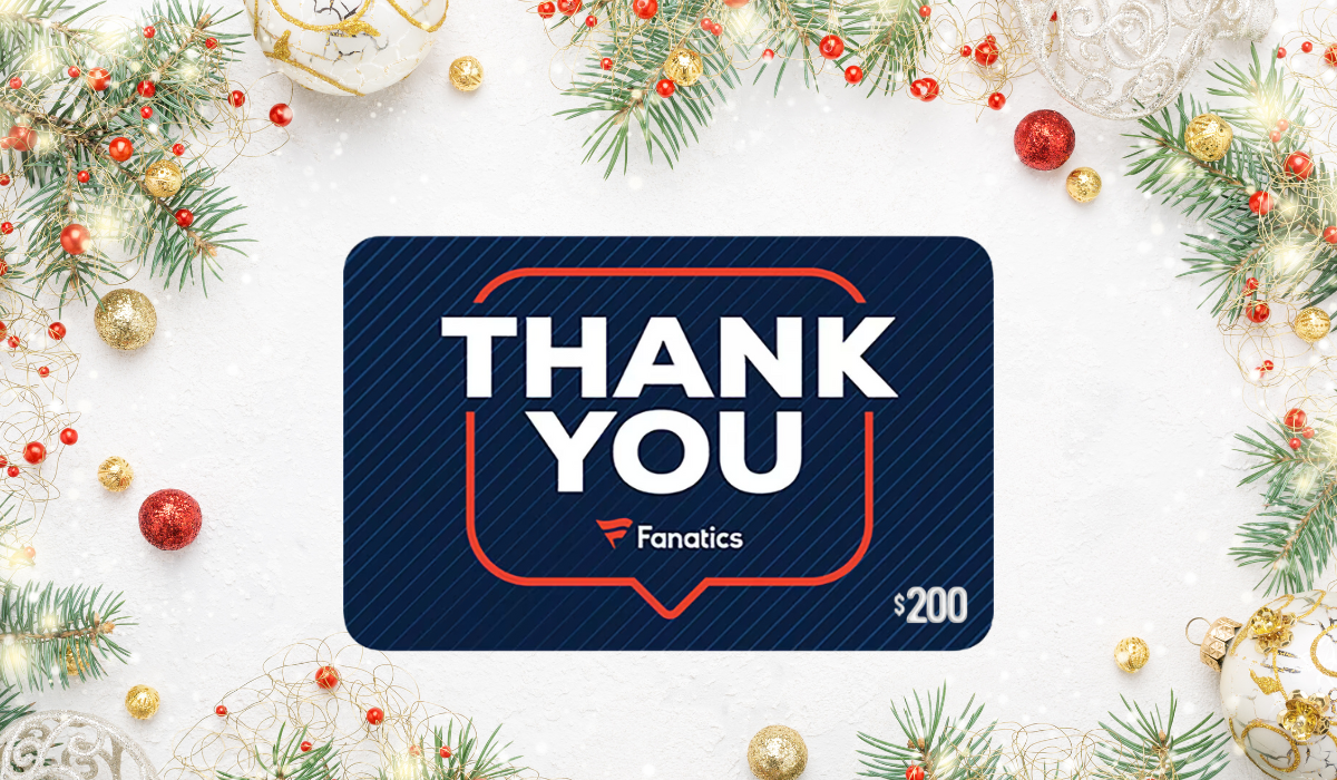 How to win a 200 Fanatics gift card in November with BDG by Barry