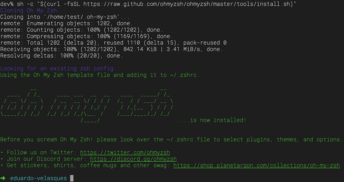 ZSH melhor terminal no Ubuntu. O ZSH conjugado com o Oh My ZSH torna o