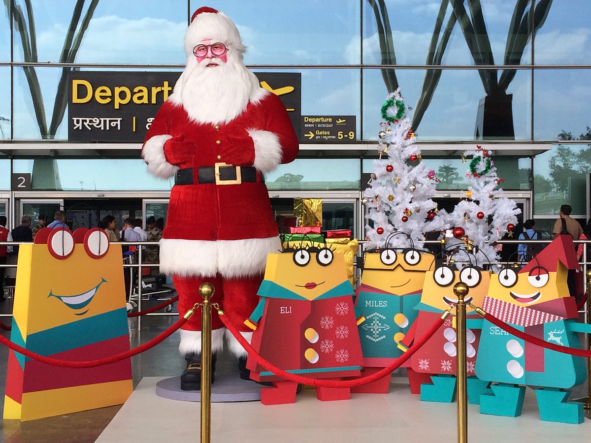 Christmas Season of Smiles at Bangalore Airport by North