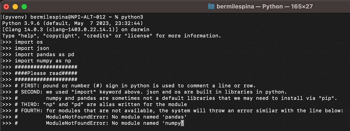 Learning Python: 101 (Part 2). From previous article — Learning… | by ...