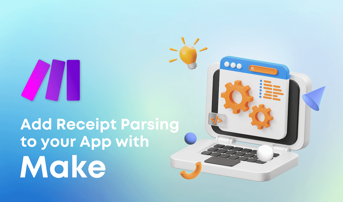 How to integrate Receipt Parsing into your Application using Make? | by ...