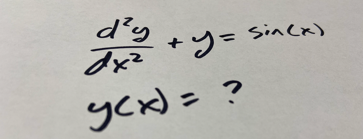 How Do You Solve a Differential Equation With Python? | by Rhett Allain ...