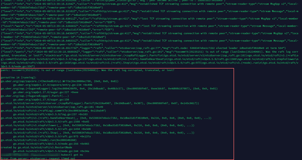 Resolving ETCD Database Corruption in a Kubernetes Cluster | by