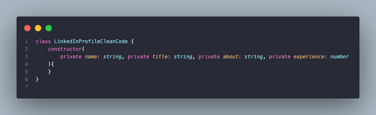 #1 Clean Code Snacks: Mastering Parameter Properties Shorthand ...