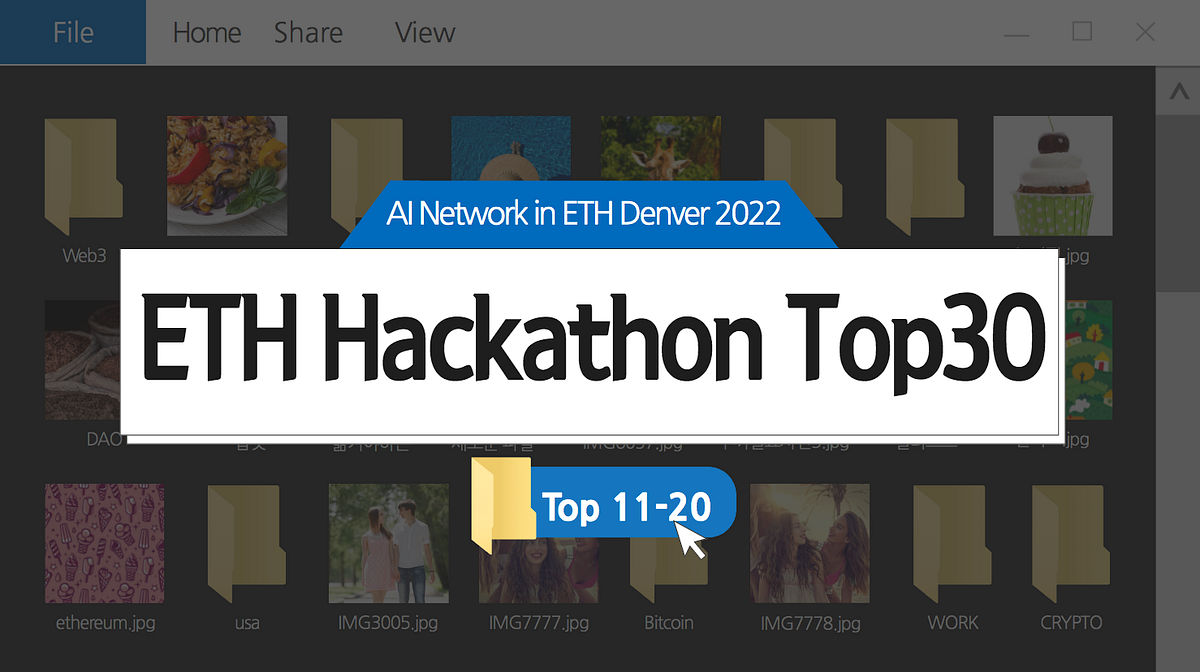 [ETH Denver 2022 Hackathon Top 30] 2 Top 11Top 20 by AI Network