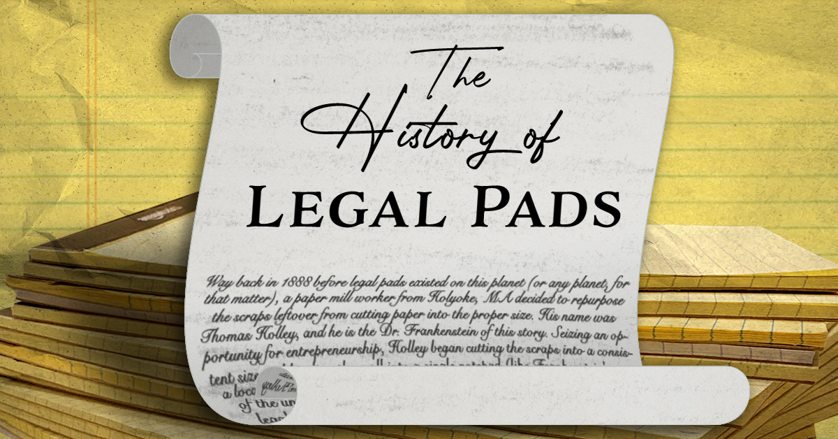 Why Do Legal Pads Even Exist?. And where did they come from?, by  Rocketbook Launchpad, The Launch Pad