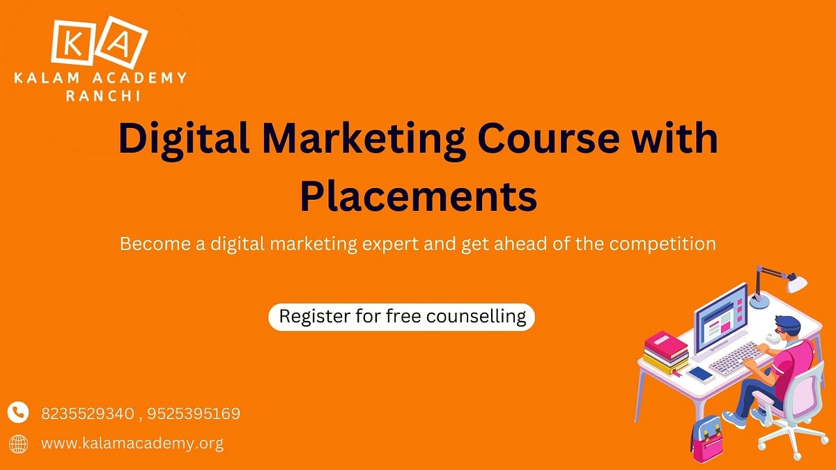“Boost your career by taking a Digital Marketing Course with