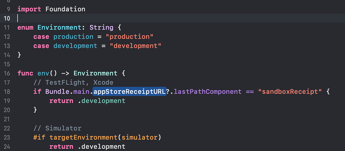 How to detect TestFlight, Simulator, AppStore, Device working with iOS ...