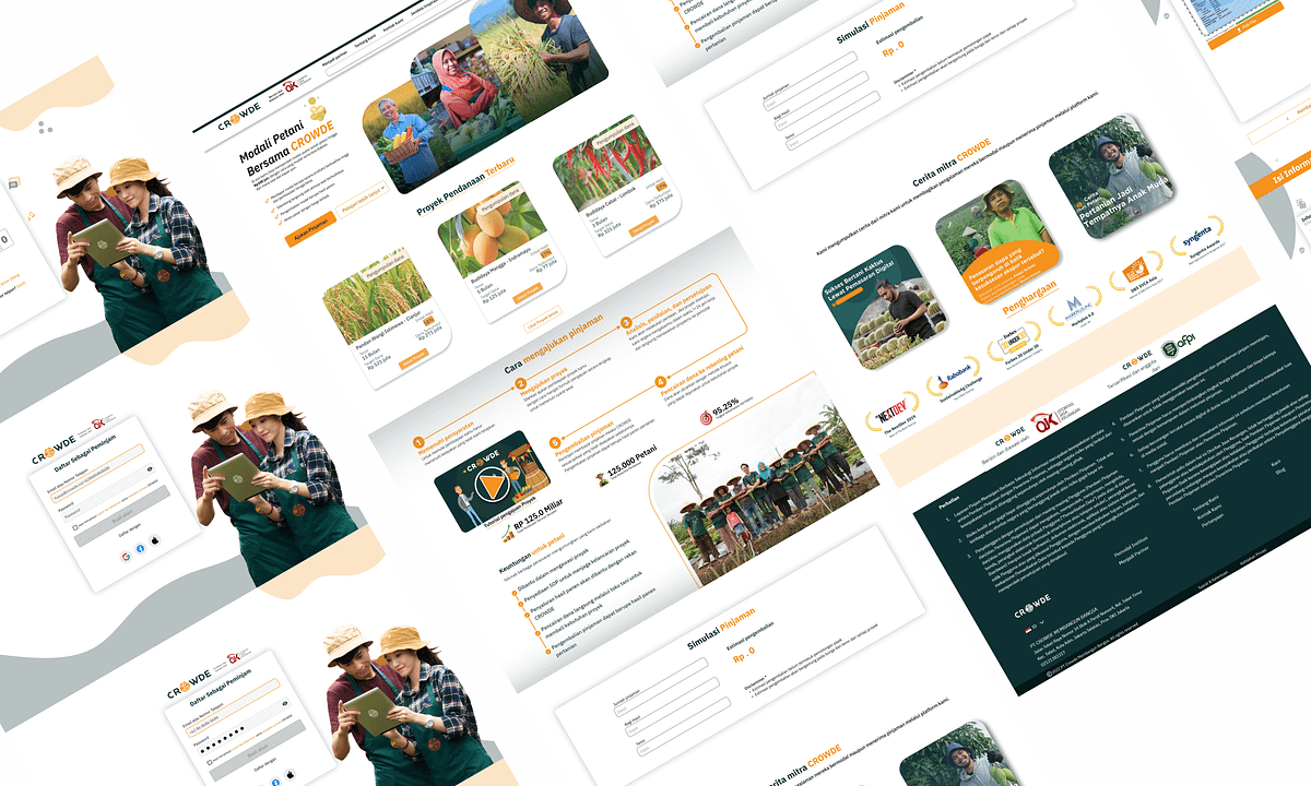 Mendesain Ulang UI/UX Website CROWDE | by Yusup Surya | Medium
