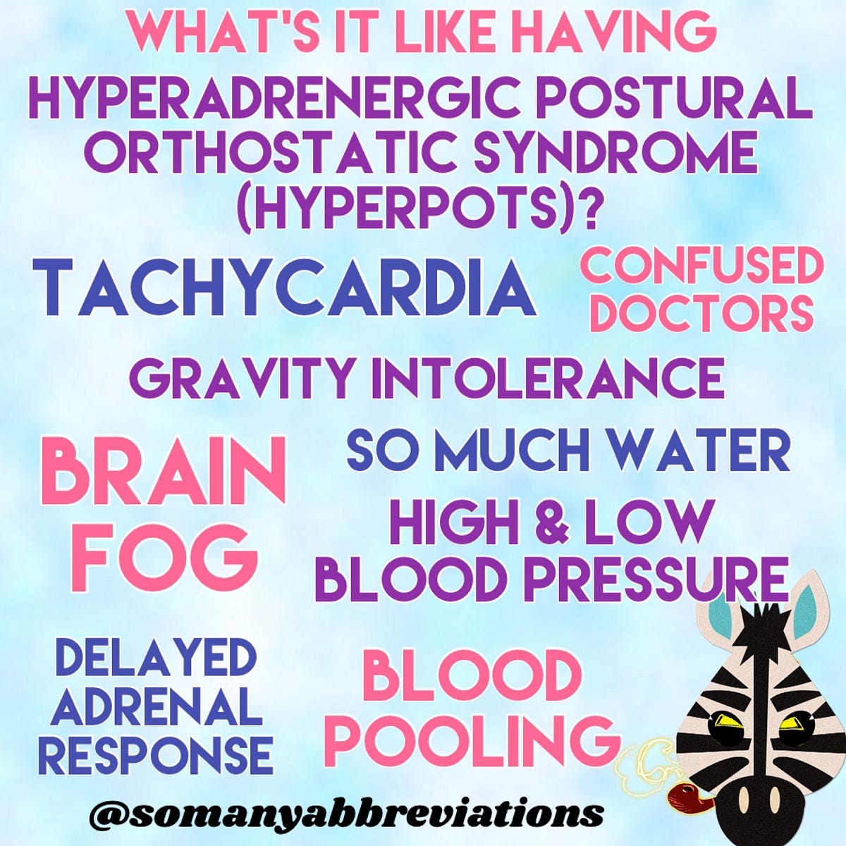 What’s it like having Hyperadrenergic Postural Orthostatic syndrome