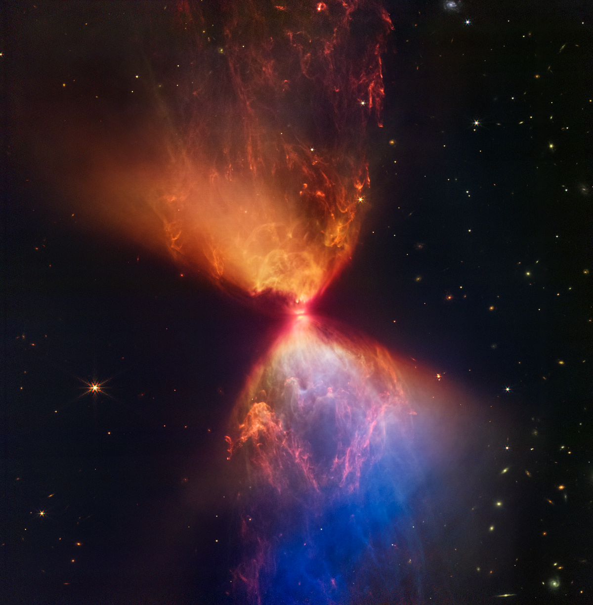 Webb Captures Image of Newborn Star in Beautiful Hourglass Nebula | by  Rebecca Jean T. | Medium
