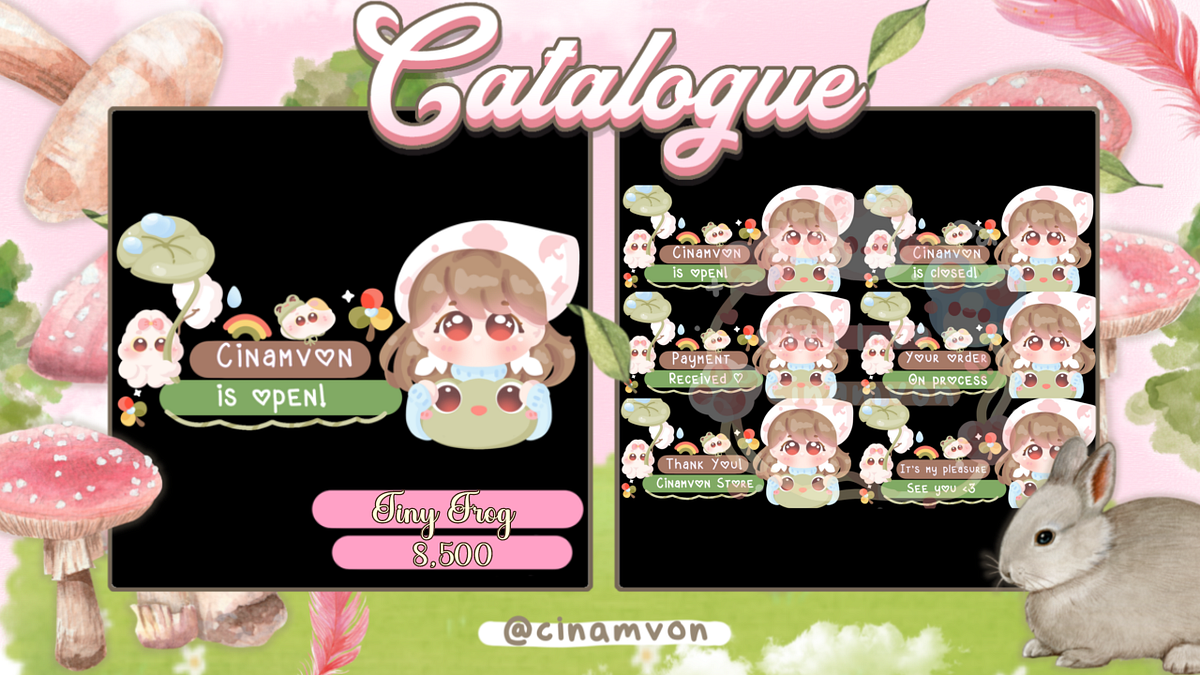 KATALOG WHATSAPP STICKER code Tiny Frog username backup (Wa