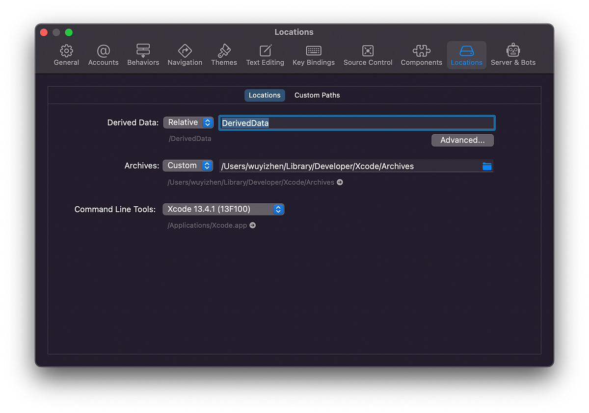 Xcode deriveddata wu jane medium