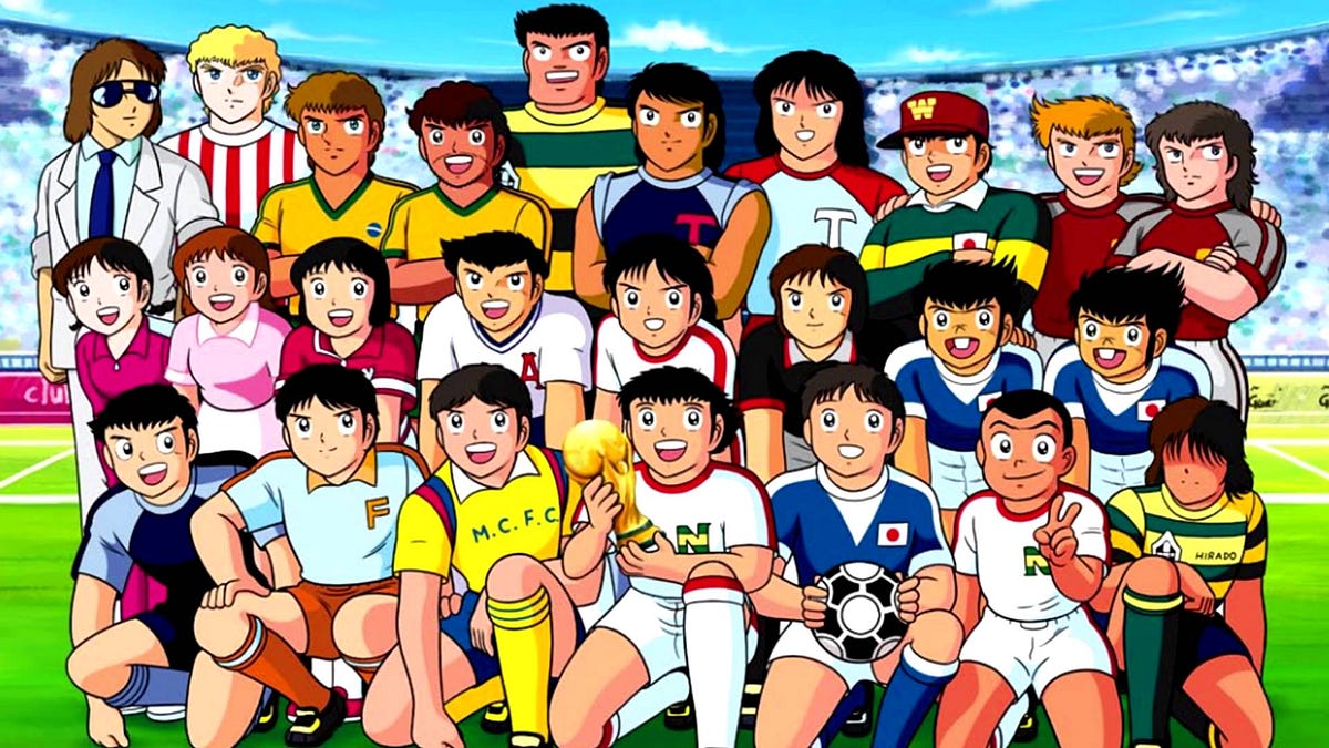 Super Campeões - E aí, tá fraca a seleção amarelinha ? . . . . . . . . .  @cbf_futebol #futebol #futebolnaveia #football #soccer #anime #mangaka # manga #otaku #cbf #instagood #instagram #