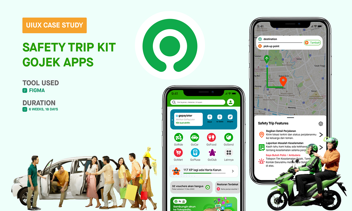 Studi Kasus UX — Fitur SafetyTrip Kit Gojek | by Ilham Maulana | Medium
