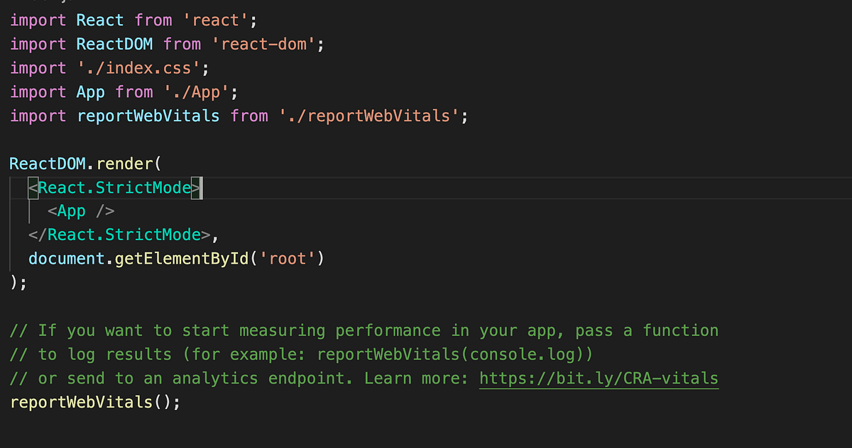 Simple react app with bootstrap.js | by Vidisha Pal | Medium