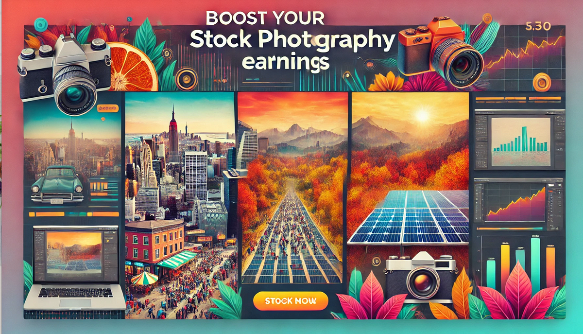 Top Strategies To Boost Your Stock Photography Earnings by Nora Jan