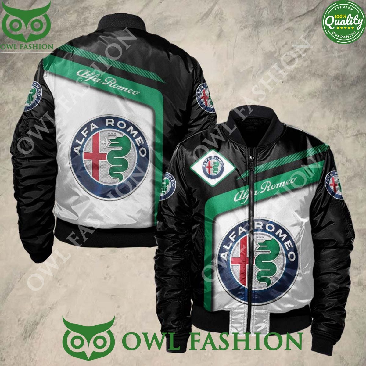 Driving Fashion Forward: The Trending Car Brand Bomber Jacket Collection |  by Shop Owl Fashion | Medium