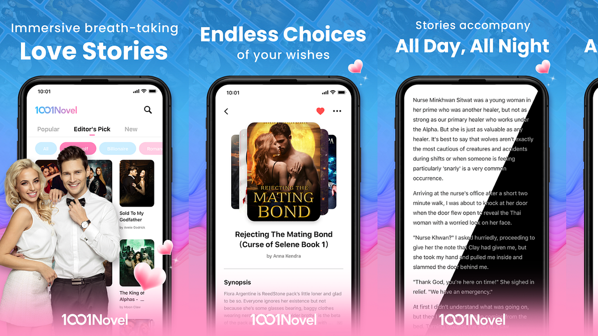 Easy way for FREE 1001Novel Coins Unlock CHAPTERS | by Onethousandfans