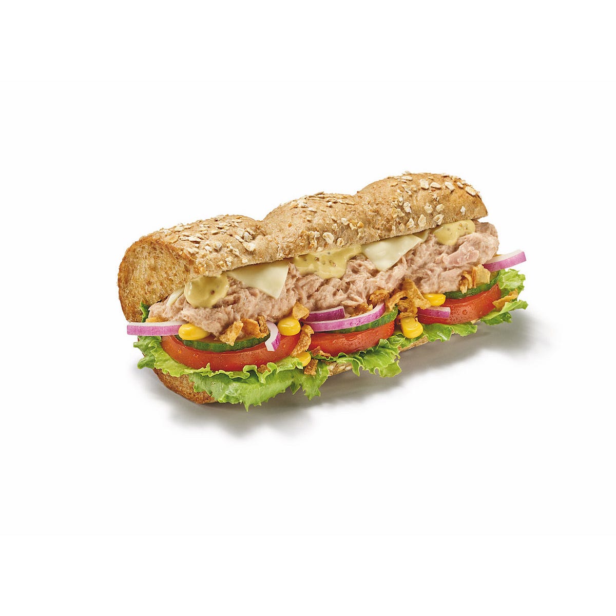 Recipe Subway Tuna Sandwich in 5 Minutes 🥖🥗 Jolie Medium