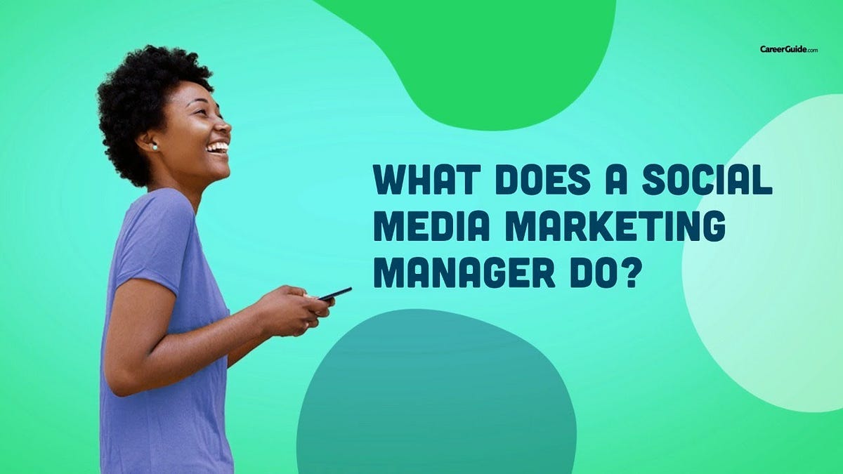 what does social media marketing manager do by Abdelghani Oct, 2023
