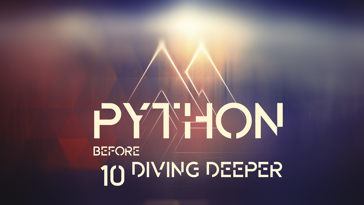 Python — Basic Review before diving deeper 10 | by Yen | Medium