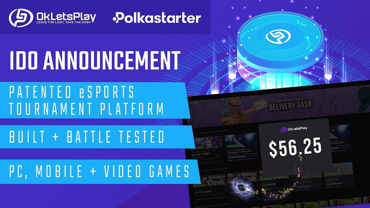 [ANNOUNCEMENT] — OkLetsPlay IDO is happening on Polkastarter! | by ...