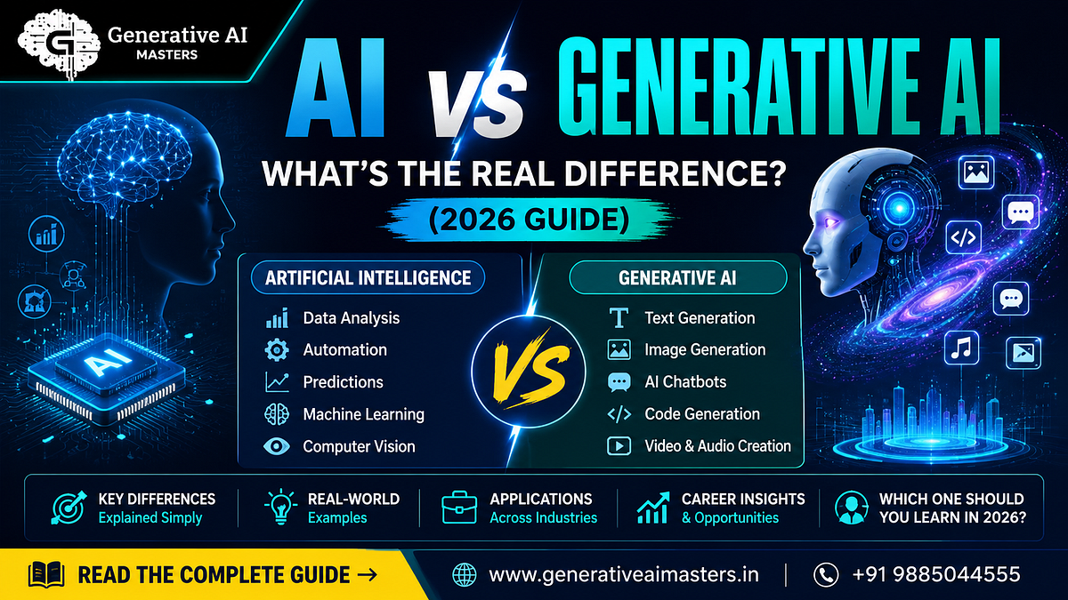 Guide Distinguishes AI From Generative AI