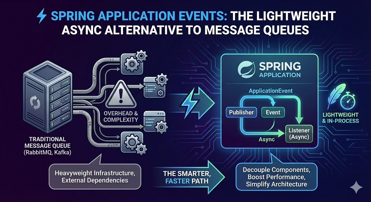 ⚡ Spring Application Events: The Lightweight Async Alternative to ...