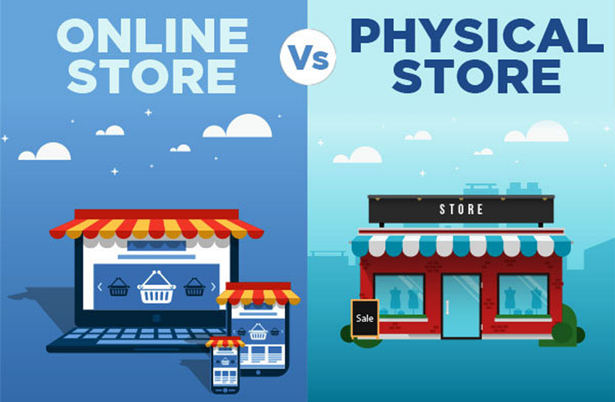 Online Stores vs Physical Stores A Solution to a never ending Debate Online Stores vs Physical Stores A Solution to a never ending Debate
