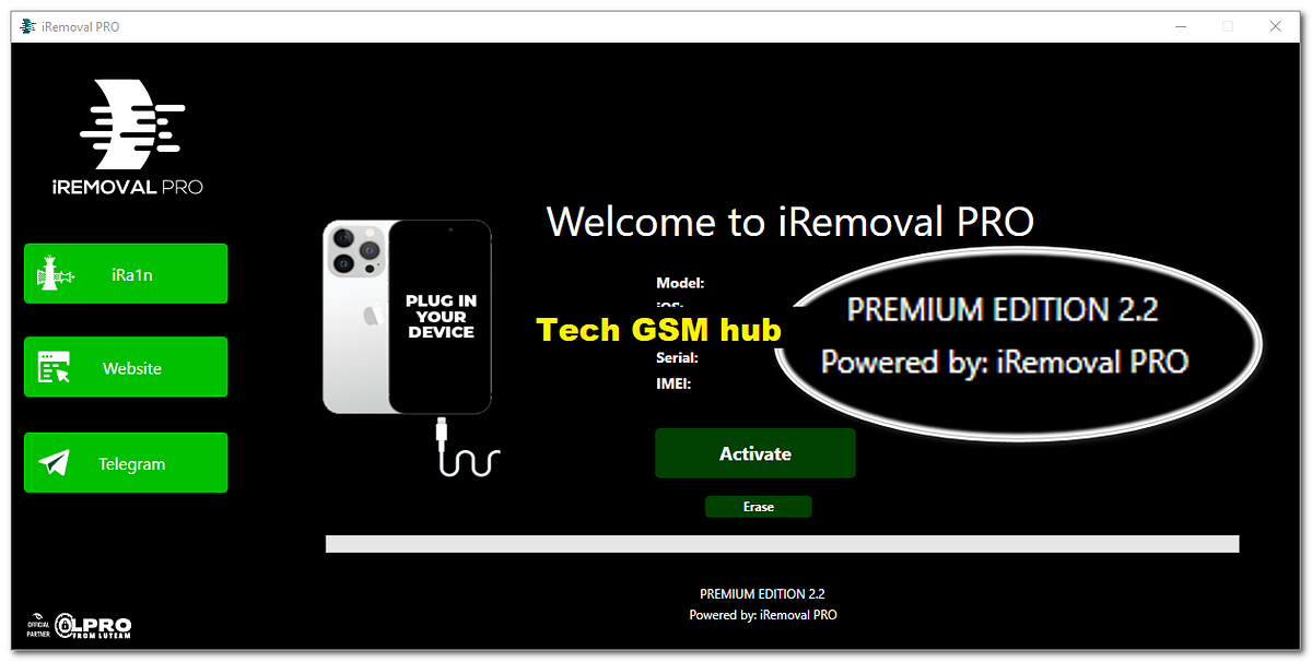 iRemoval Pro プレミアムエディション (V2.3) 2024 を入手 | Tech GSM hub | 2024 年 7 月