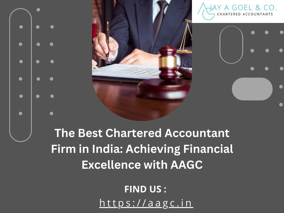 The Best Chartered Accountant Firm in India Achieving Financial