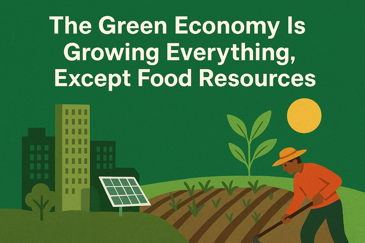 Human Sustainability Is Starving Inside The Green Economy. | by ...