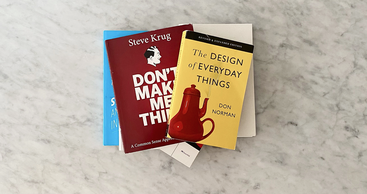 7 Mustread books for UX designers by Anastasia Nekrasova Bootcamp