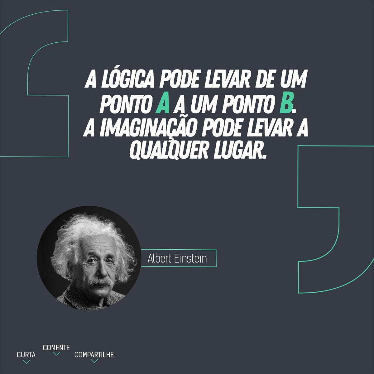 A Lógica de Einstein! Conta certa Albert Einstein - Pensador