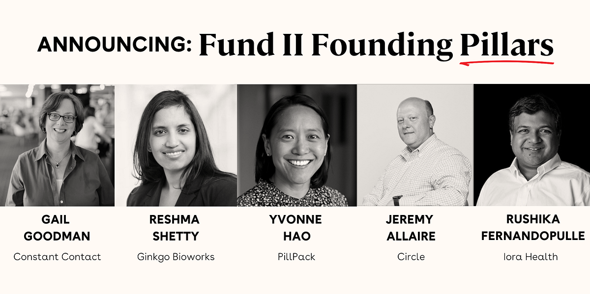 Announcing 5 New Founding Pillars by Pillar Pillar VC Medium