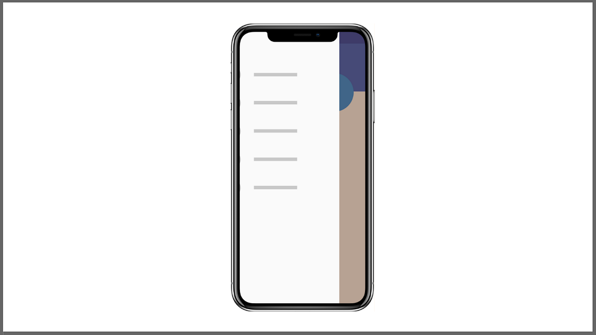 React native Menu Lateral. O menu lateral é um dos tipos de menus