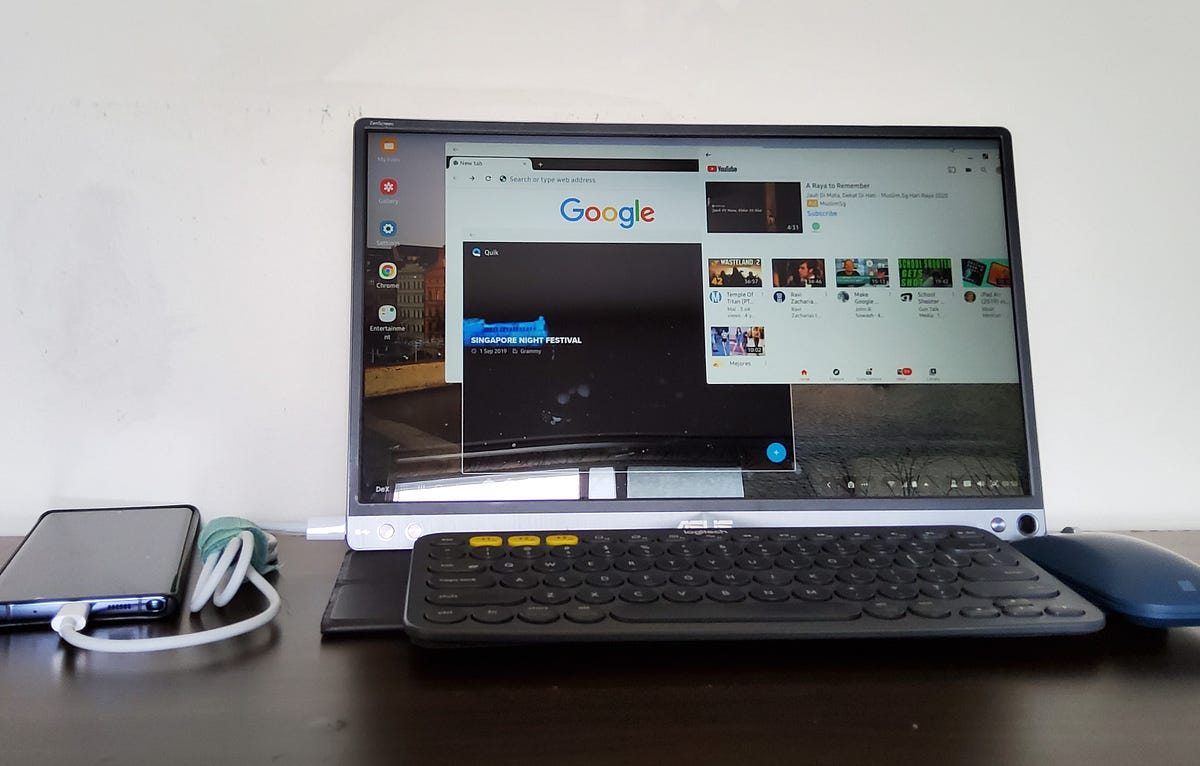 Working from home without your laptop? Try Samsung DeX