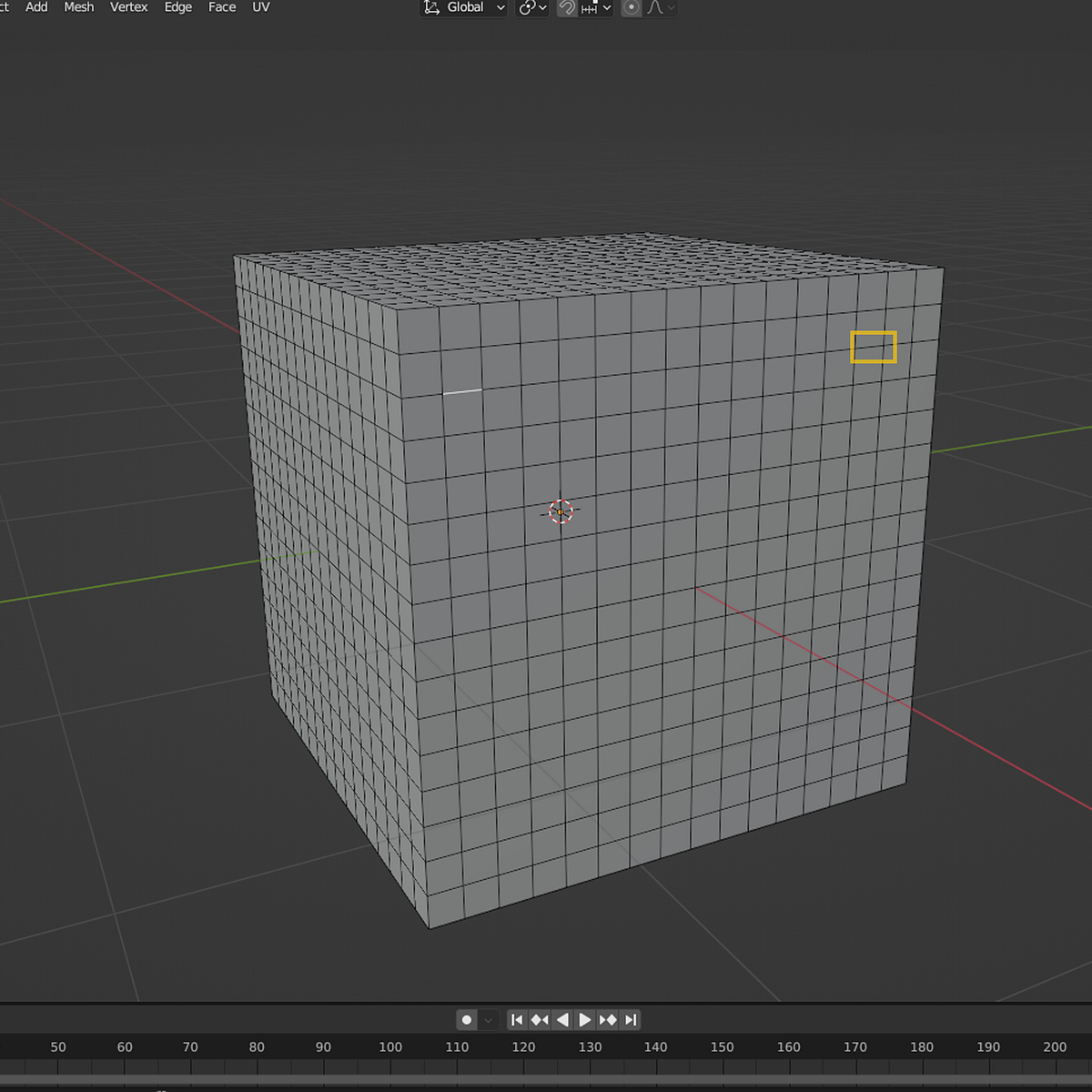 Blender Quick Tips How to select all edges between two points without