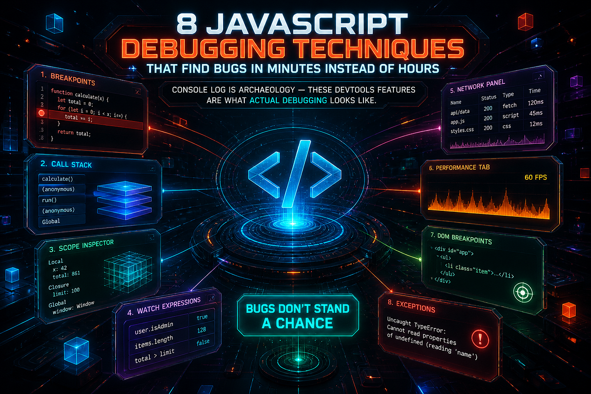 8 JavaScript Debugging Techniques That Find Bugs in Minutes Instead of ...