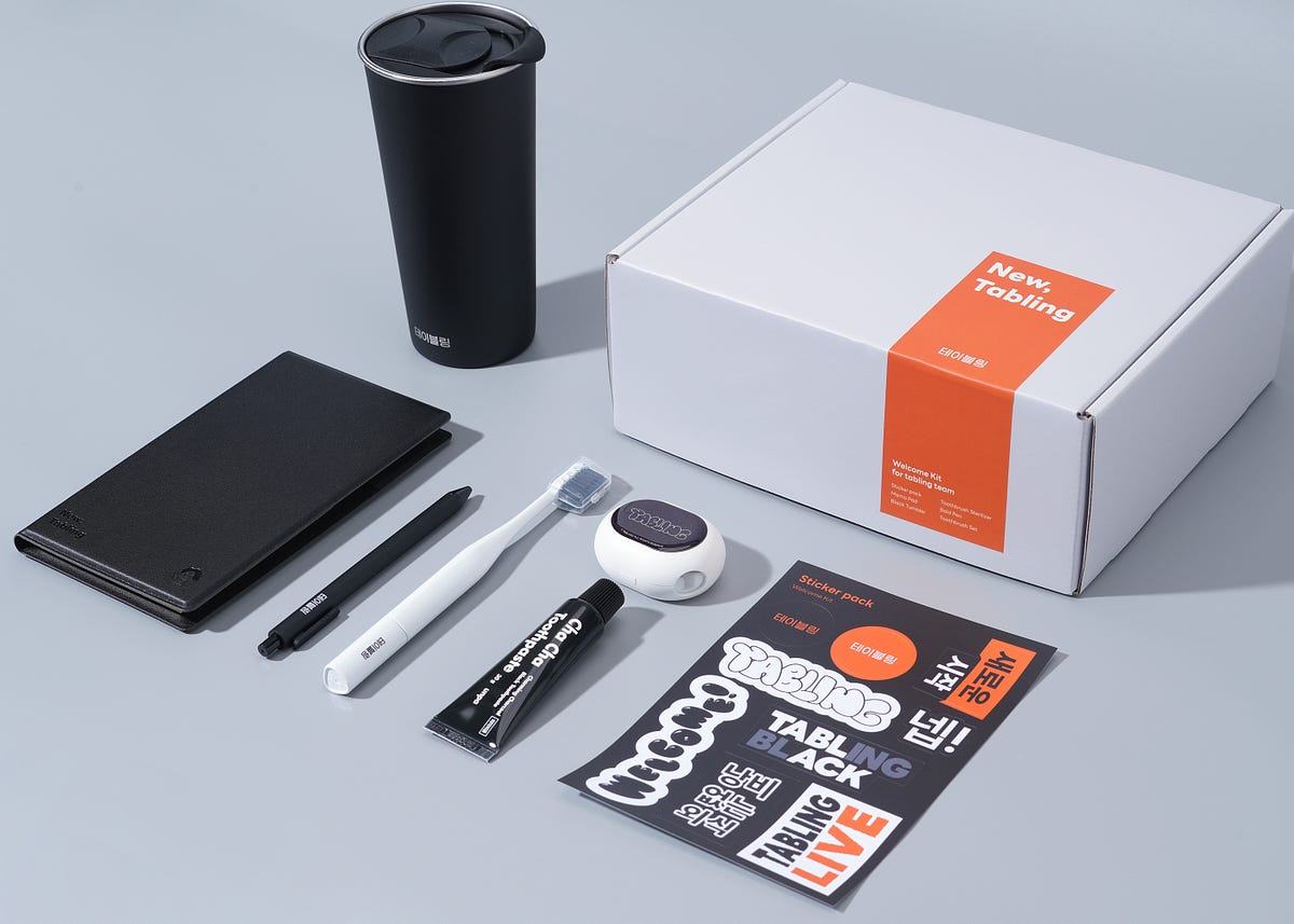 ‘새로운 시작을 응원하는’ 테이블링 웰컴키트