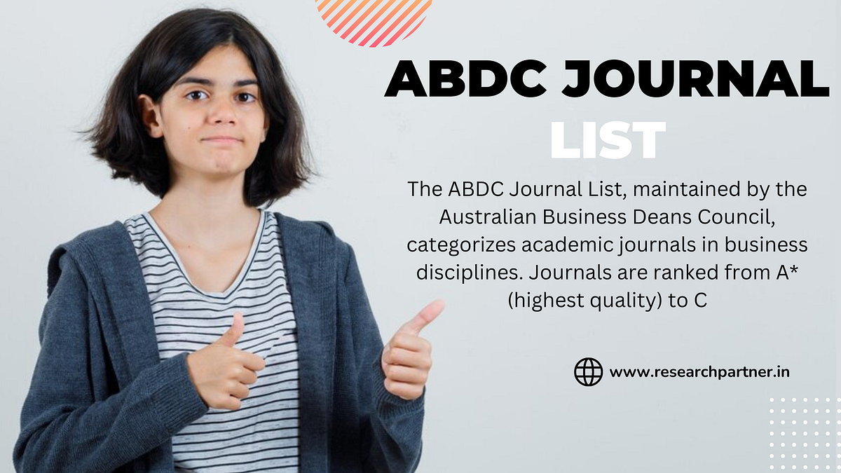 Understanding ABDC Journal List Aimlay Research Medium