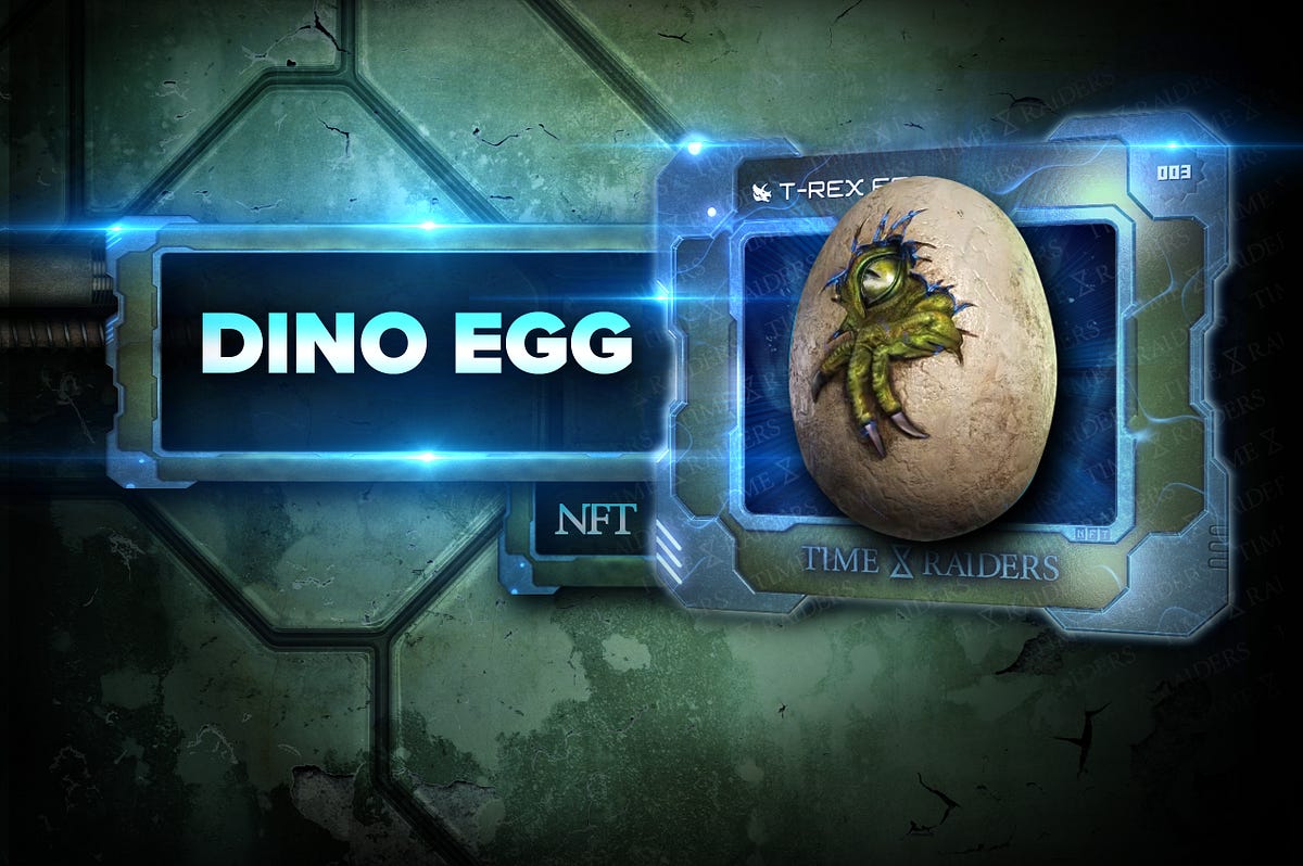 Dino Eggs — Breed your own Dinosaur | by Time Raiders | Time Raiders® |  Medium