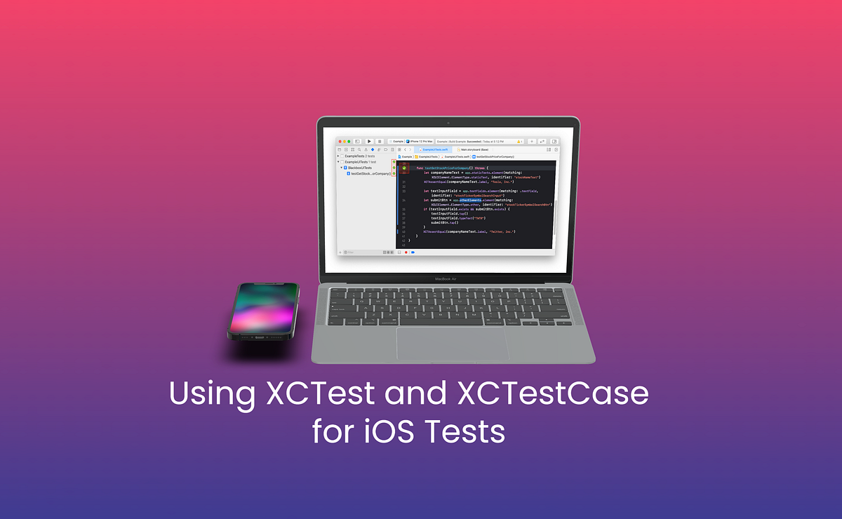 Using XCTest and XCTestCase for iOS Tests by Nathan Krishnan Tauk